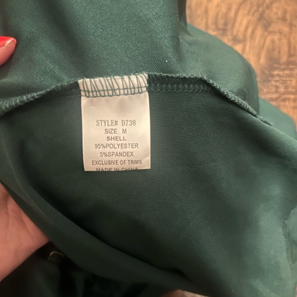 Green Fashion Nova dress. Worn once. - Picture 5 of 5